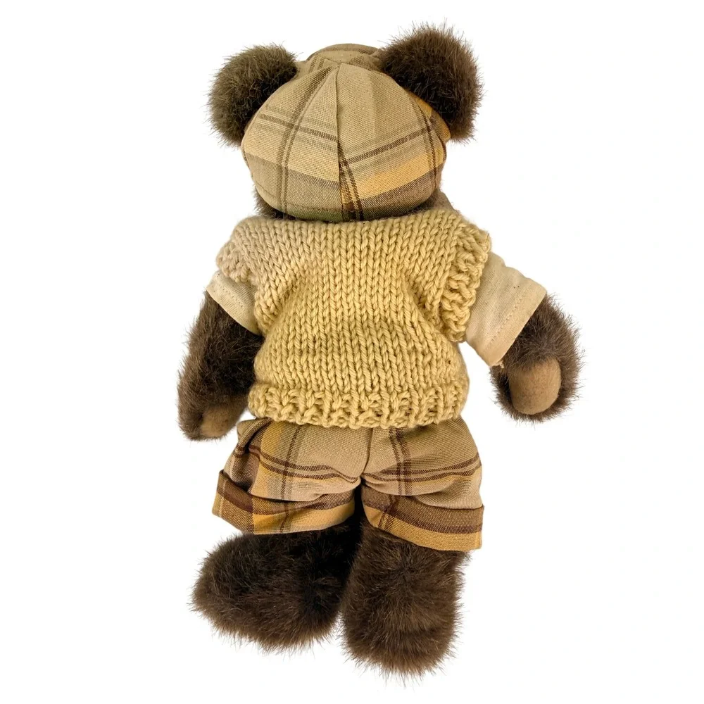 Boyds Bear Woody Puttsalot Longaberger 1992 Limited Edition Golf Plush 10